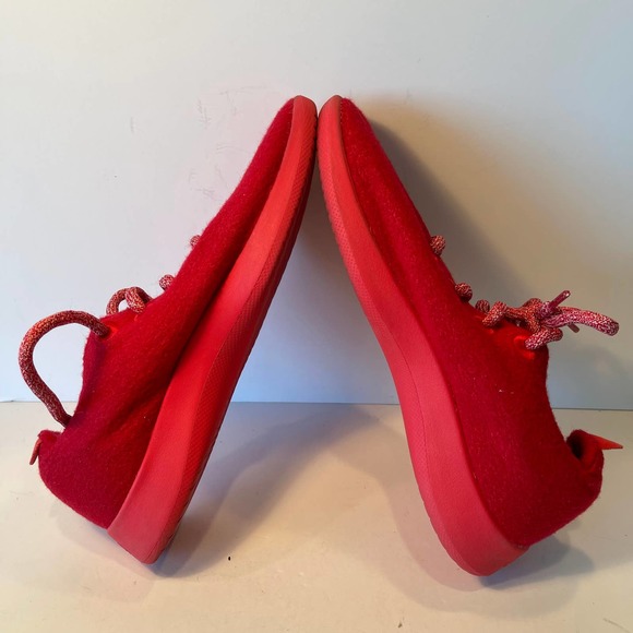 Allbirds Women's Wool Runners Kea Red Sneaker Shoes US 7 - Picture 6 of 8